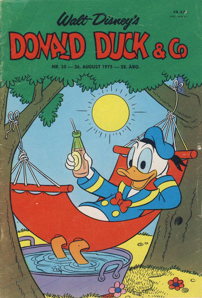 Cover for Donald Duck & Co (Hjemmet / Egmont, 1948 series) #35/1975