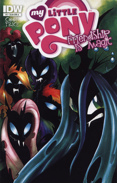 Cover for My Little Pony: Friendship Is Magic (IDW, 2012 series) #3 [Cover A - Amy Mebberson]
