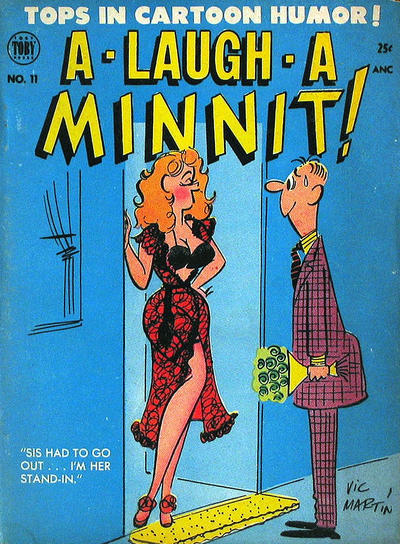 Cover for A-Laugh-a-Minnit (Toby, 1954 series) #11
