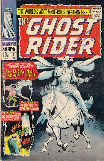Cover for The Ghost Rider (Marvel, 1967 series) #1 [British]