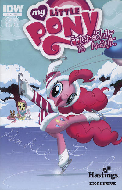 Cover for My Little Pony: Friendship Is Magic (IDW, 2012 series) #2 [Cover RE - Hastings]