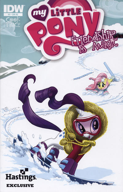 Cover for My Little Pony: Friendship Is Magic (IDW, 2012 series) #3 [Cover RE - Hastings]