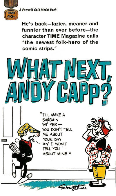 Cover for What Next, Andy Capp? (Gold Medal Books, 1965 series) #k1589