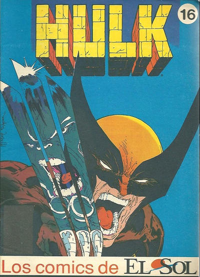 Cover for Los Comics de El Sol (Planeta DeAgostini, 1990 series) #16