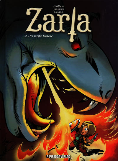 Cover for Zarla (Piredda Verlag, 2011 series) #2 - Der weiße Drache
