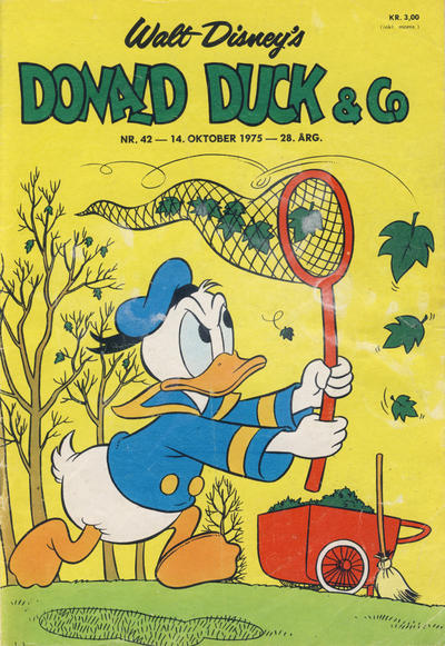 Cover for Donald Duck & Co (Hjemmet / Egmont, 1948 series) #42/1975