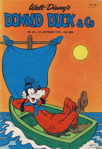 Cover for Donald Duck & Co (Hjemmet / Egmont, 1948 series) #43/1975