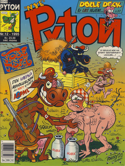 Cover for Pyton (Bladkompaniet / Schibsted, 1988 series) #12/1995