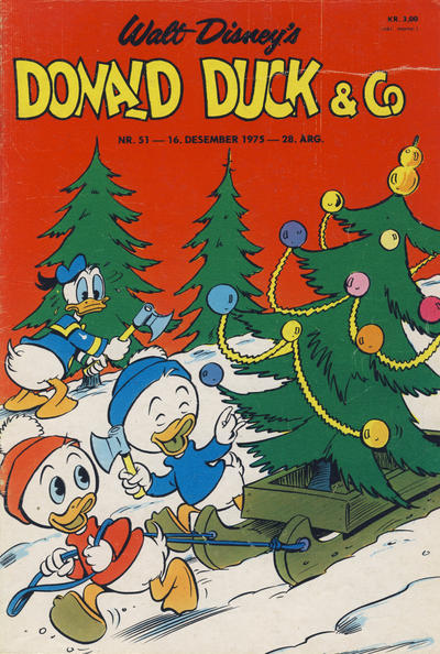 Cover for Donald Duck & Co (Hjemmet / Egmont, 1948 series) #51/1975