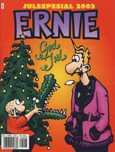 Cover for Ernie julespesial; Ernie julealbum (Hjemmet / Egmont, 2002 series) #2003