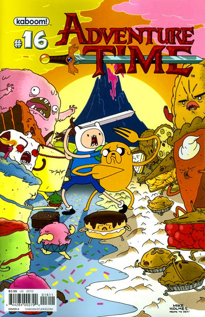 Cover for Adventure Time (Boom! Studios, 2012 series) #16 [Cover A - Mike Holmes]