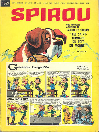 Cover for Spirou (Dupuis, 1947 series) #1363
