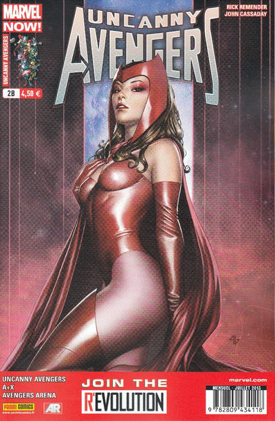 Cover for Uncanny Avengers (Panini France, 2013 series) #2 [Couverture B]