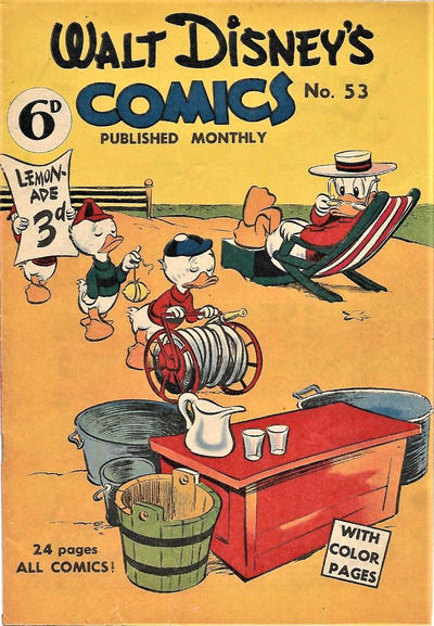 Cover for Walt Disney's Comics (W. G. Publications; Wogan Publications, 1946 series) #53