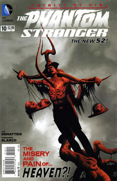 Cover for Trinity of Sin: The Phantom Stranger (DC, 2013 series) #10