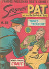 Cover for Sergeant Pat of the Radio-Patrol (Atlas, 1950 series) #18