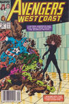 Cover Thumbnail for Avengers West Coast (1989 series) #48 [Newsstand]