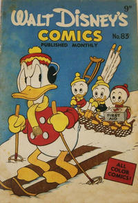 Cover Thumbnail for Walt Disney's Comics (W. G. Publications; Wogan Publications, 1946 series) #83