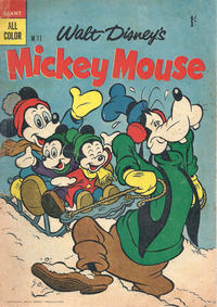 Cover Thumbnail for Walt Disney's Mickey Mouse (W. G. Publications; Wogan Publications, 1956 series) #11