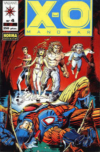 Cover Thumbnail for X-O Manowar (NORMA Editorial, 1994 series) #4