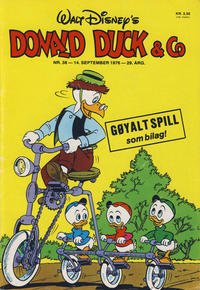 Cover Thumbnail for Donald Duck & Co (Hjemmet / Egmont, 1948 series) #38/1976