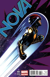Cover for Nova (Marvel, 2013 series) #3 [Mark Bagley variant cover]