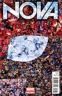 Cover Thumbnail for Nova (Marvel, 2013 series) #5 [Pascal Garcin Collage Variant]