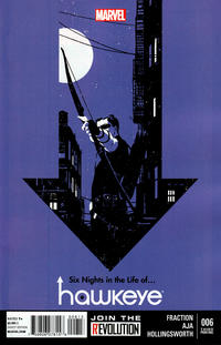 Cover for Hawkeye (Marvel, 2012 series) #6 [Third Printing]