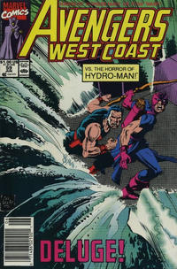 Cover Thumbnail for Avengers West Coast (Marvel, 1989 series) #59 [Newsstand]