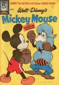 Cover Thumbnail for Walt Disney's Mickey Mouse (W. G. Publications; Wogan Publications, 1956 series) #63