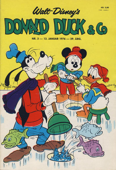 Cover for Donald Duck & Co (Hjemmet / Egmont, 1948 series) #3/1976