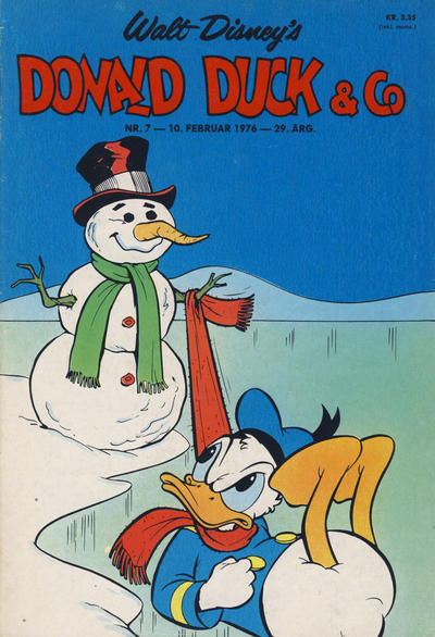 Cover for Donald Duck & Co (Hjemmet / Egmont, 1948 series) #7/1976