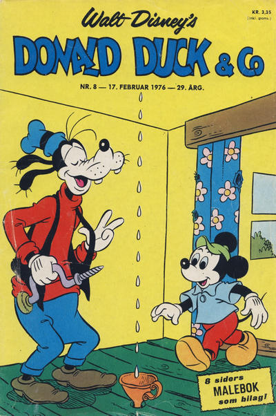 Cover for Donald Duck & Co (Hjemmet / Egmont, 1948 series) #8/1976