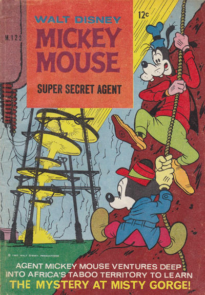 Cover for Walt Disney's Mickey Mouse (W. G. Publications; Wogan Publications, 1956 series) #123