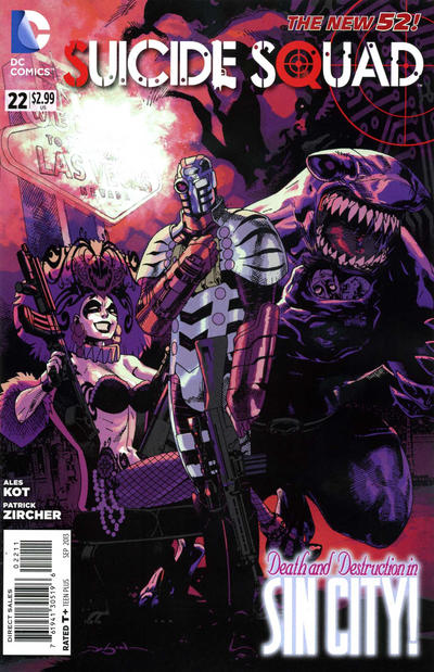 Cover for Suicide Squad (DC, 2011 series) #22