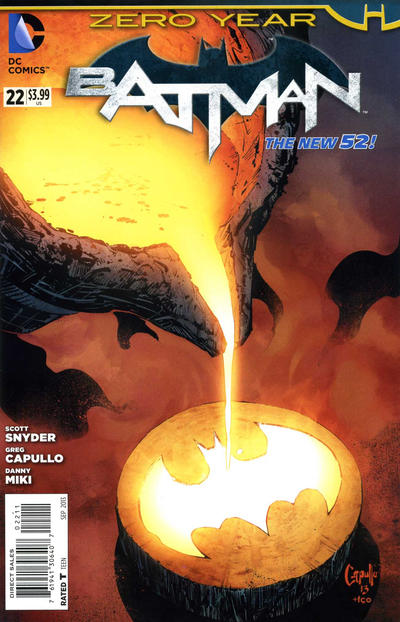 Cover for Batman (DC, 2011 series) #22 [Direct Sales]