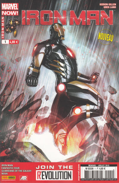 Cover for Iron Man (Panini France, 2013 series) #1
