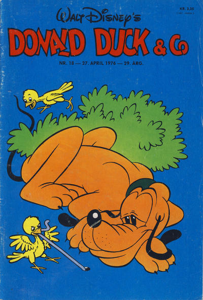 Cover for Donald Duck & Co (Hjemmet / Egmont, 1948 series) #18/1976