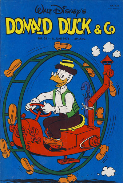 Cover for Donald Duck & Co (Hjemmet / Egmont, 1948 series) #24/1976