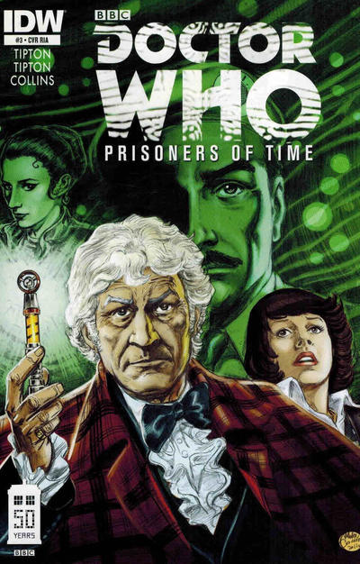 Cover for Doctor Who: Prisoners of Time (IDW, 2013 series) #3 [Retailer Incentive Cover A - Mike Collins]