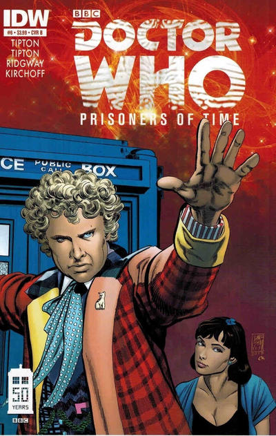 Cover for Doctor Who: Prisoners of Time (IDW, 2013 series) #6 [Cover B - Dave Sim]