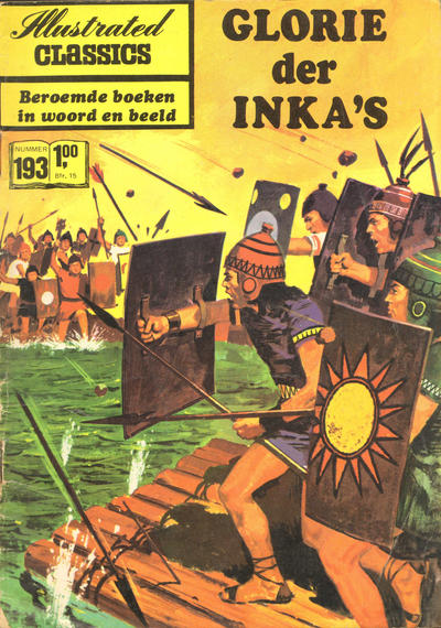 Cover for Illustrated Classics (Classics/Williams, 1956 series) #193 - Glorie der Inka's