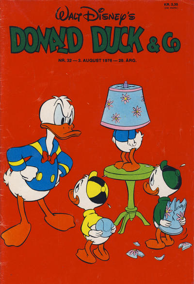Cover for Donald Duck & Co (Hjemmet / Egmont, 1948 series) #32/1976