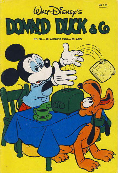 Cover for Donald Duck & Co (Hjemmet / Egmont, 1948 series) #33/1976