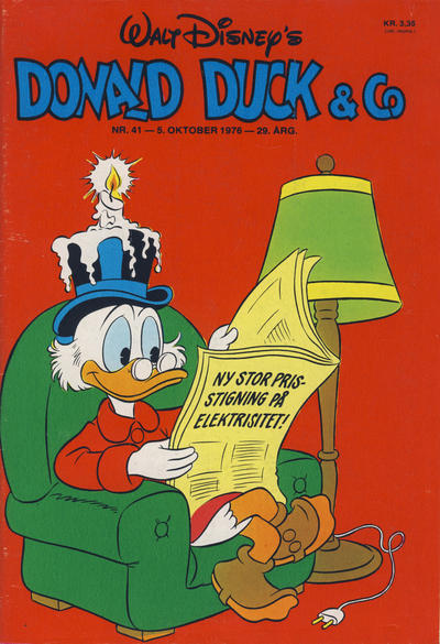 Cover for Donald Duck & Co (Hjemmet / Egmont, 1948 series) #41/1976
