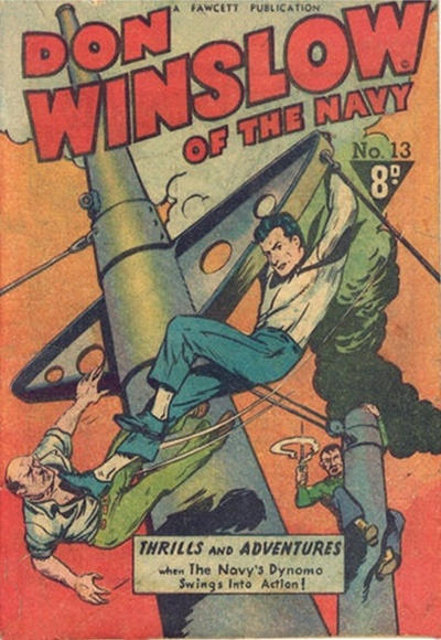 Cover for Don Winslow of the Navy (Cleland, 1950 ? series) #13