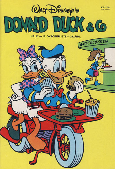 Cover for Donald Duck & Co (Hjemmet / Egmont, 1948 series) #42/1976
