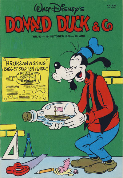 Cover for Donald Duck & Co (Hjemmet / Egmont, 1948 series) #43/1976