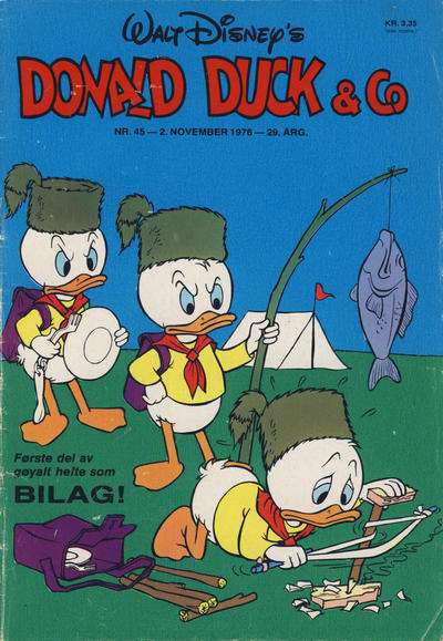 Cover for Donald Duck & Co (Hjemmet / Egmont, 1948 series) #45/1976