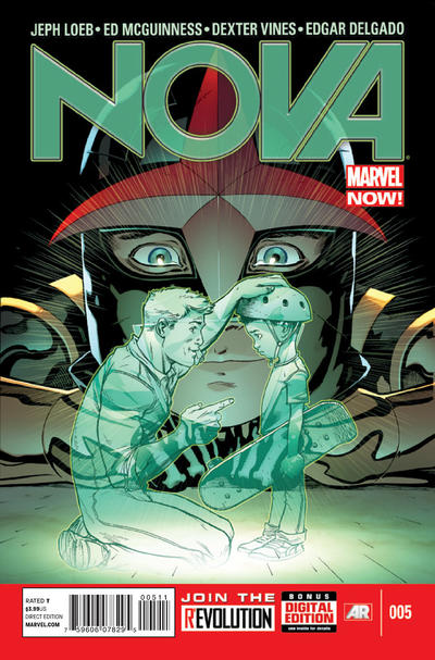 Cover for Nova (Marvel, 2013 series) #5 [Ed McGuinness Cover]